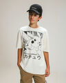 Playera Blanca Manga Corta Pikachu,BLANCO